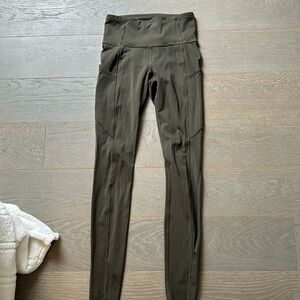 Lululemon fast and free leggings